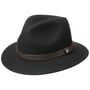 Chapeau en Feutre de Laine Sargent by Lierys noir