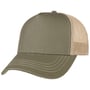 Casquette Trucker Rapper Canvas olive clair