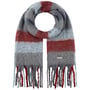 Écharpe Soft Colour Check by Seeberger gris-bordeaux