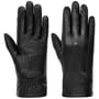 Gants en Cuir Spencer by Seeberger noir