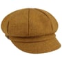 Casquette Gavroche Shetland Wool by Lierys moutarde