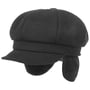 Casquette Gavroche avec Oreillettes Soft by Lipodo noir