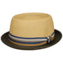 Chapeau en Paille Licano Toyo Pork Pie by Stetson olive
