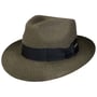 Chapeau en Chanvre Kendrick Fedora by Stetson olive foncé