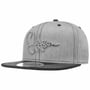Casquette avec Visière Plate Lettering by Stetson gris