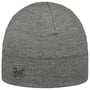 Bonnet Midweight Melange Merino Wool by BUFF gris-moucheté