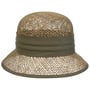 Chapeau Cloche en Paille Zostère by Seeberger olive
