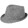 Chapeau en Tissu Classic Mélange Trilby by Lipodo gris