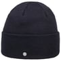 Bonnet à Revers Merino GOTS by Lierys bleu foncé