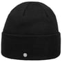 Bonnet à Revers Merino GOTS by Lierys noir
