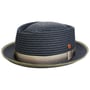 Chapeau en Paille Andy Pork Pie by Mayser bleu