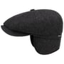 Casquette Hatteras Classic Ear Flaps by Stetson noir-gris