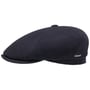 Casquette Reid 6 Panel by Stetson bleu foncé