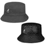 Chapeau Réversible Embossed Bucket by Kangol anthracite