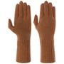 Gants avec Doigts en Cachemire by Seeberger marron