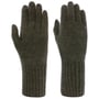 Gants avec Doigts en Cachemire by Seeberger olive