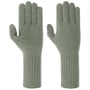 Gants avec Doigts en Cachemire by Seeberger olive clair