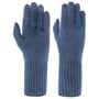 Gants avec Doigts en Cachemire by Seeberger bleu