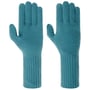 Gants avec Doigts en Cachemire by Seeberger pétrole