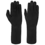 Gants avec Doigts en Cachemire by Seeberger noir