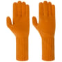 Gants avec Doigts en Cachemire by Seeberger orange