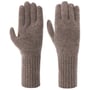 Gants avec Doigts en Cachemire by Seeberger taupe