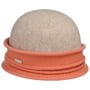 Chapeau Cloche Twotone Woolmark by Seeberger pêche