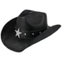 Chapeau Western Sparkling Star by Conner noir