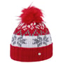 Bonnet pour Enfant Snowflake rouge