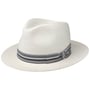 Chapeau Panama Veliano Fedora by Lierys blanc