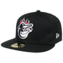 Casquette 59Fifty Team Fire Orioles by New Era noir