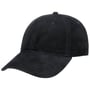 Casquette en Cuir Velours Classic by Stetson bleu foncé