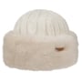 Bonnet Cable Knit Faux Fur by Barts blanc