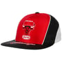 Casquette Freethrow Snap Bulls by Mitchell & Ness rouge