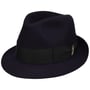 Chapeau en Feutre Nilo Premium by Borsalino bleu foncé