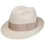 Chapeau en Feutre Nilo Premium by Borsalino blanc crème