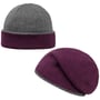 Bonnet Réversible Twotone by bedacht gris