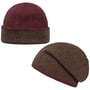 Bonnet Réversible Twotone by bedacht bordeaux