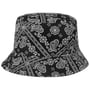 Chapeau en Coton Paisley Bucket by Lipodo noir