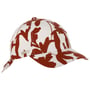 Casquette Twotone Flower by Seeberger rouge