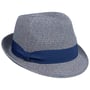 Chapeau en Paille Katalia Trilby by Seeberger bleu