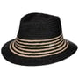 Chapeau en Paille Melenja by Seeberger noir