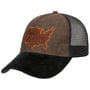 Casquette Trucker Black Brown by King Kerosin noir