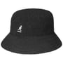 Chapeau en Tissu Bermuda Bucket by Kangol gris foncé