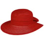 Chapeau en Chanvre Cilina by Mayser rouge