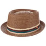 Chapeau en Paille Gareth Pork Pie by Mayser marron