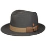 Chapeau en Paille Samuel Livorno Fedora by Mayser gris-beige