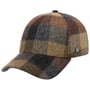 Casquette Herringbone Check by Lierys marron