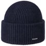 Bonnet en Laine Classic Uni by Stetson bleu foncé