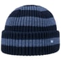 Bonnet Beanie Twotone Stripes by Hammaburg bleu